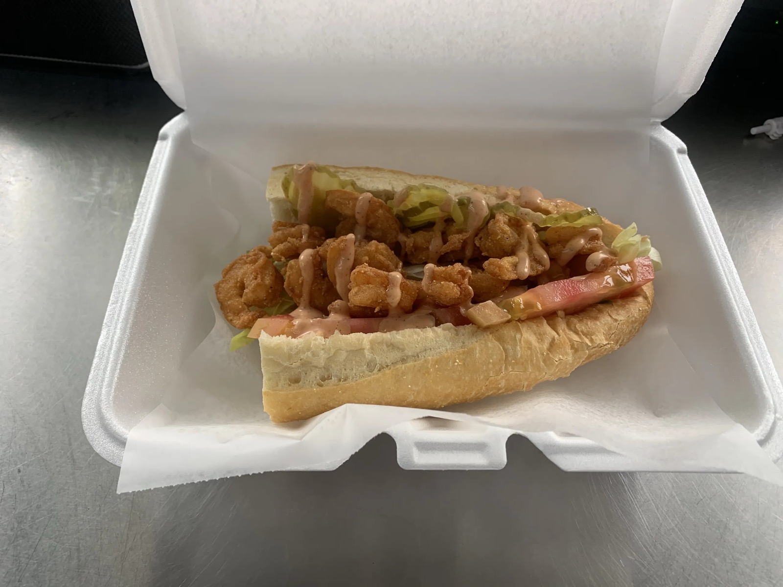 Cajun lunch plate